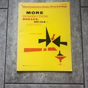 More Introductions, Breaks, Fill-ins & Endings Book